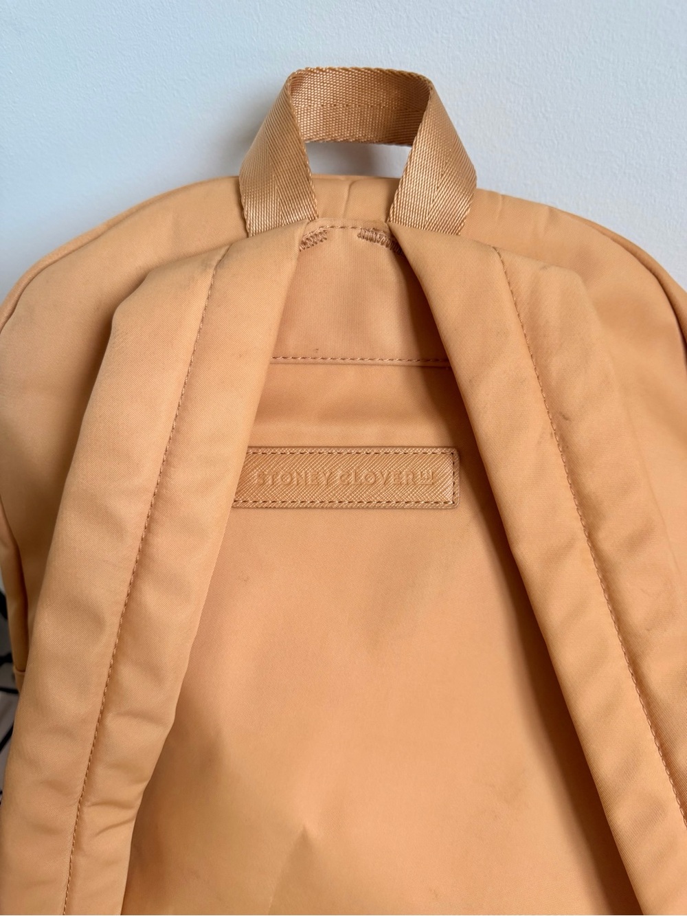 Stoney Clover Lane Peach-Tan Everyday Nylon Backpack - Picture 6 of 6
